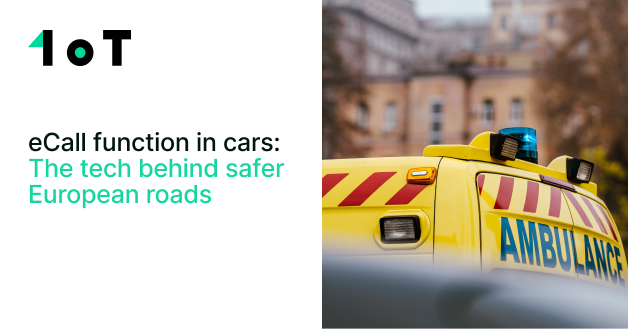 Article cover image for The eCall function in cars: The tech behind safer European roads